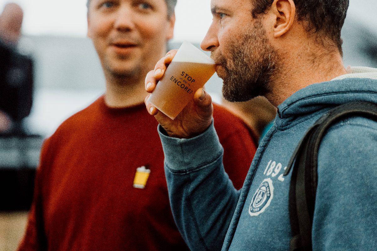 La bière THArée, au retour de la course